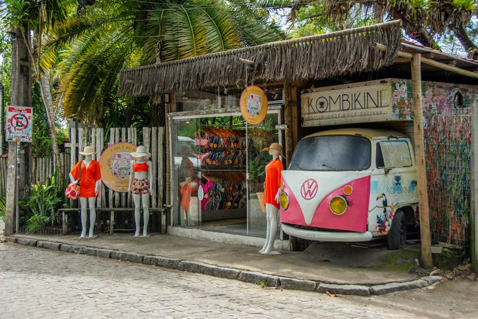 brazilian fashion accessories display