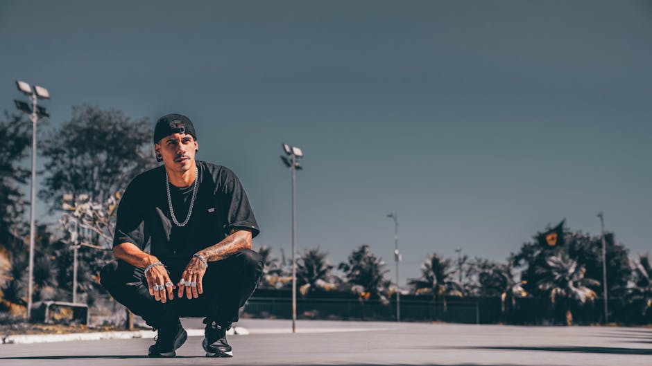 brazilian man stylish urban outfit