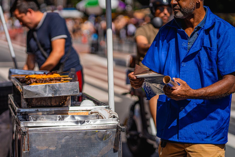 brazilian street food vendor
