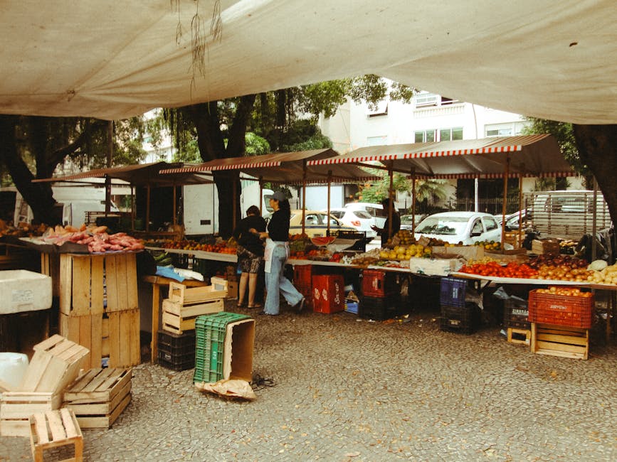 brazilian street market