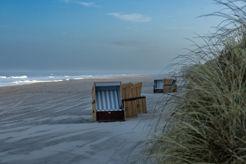 Coastal village Germany beach