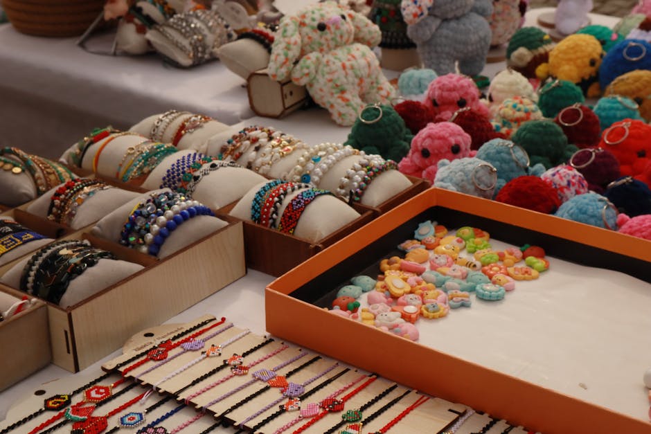 colorful accessories display market