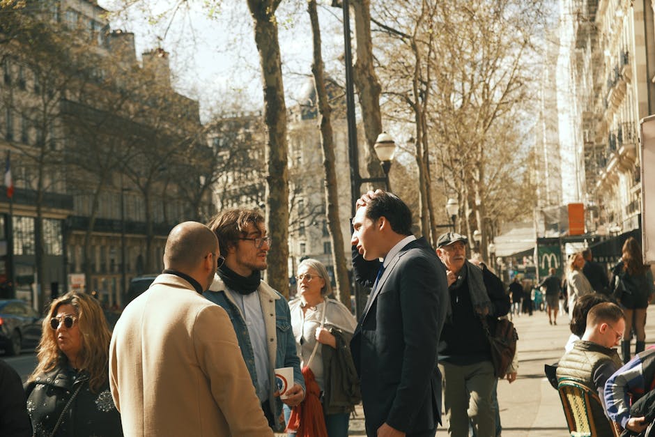 french business meeting