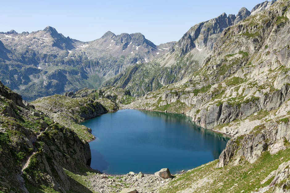 french mountain lake