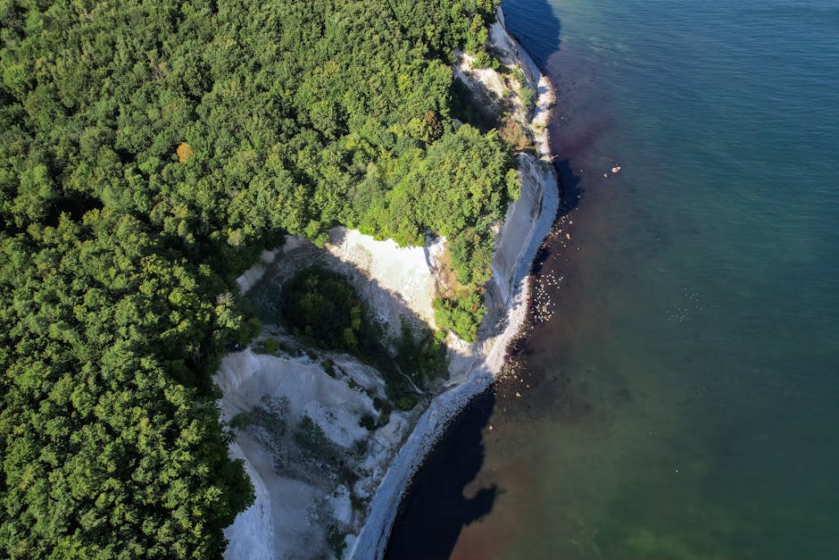 german coastline baltic sea