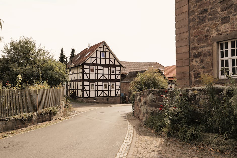 german village houses