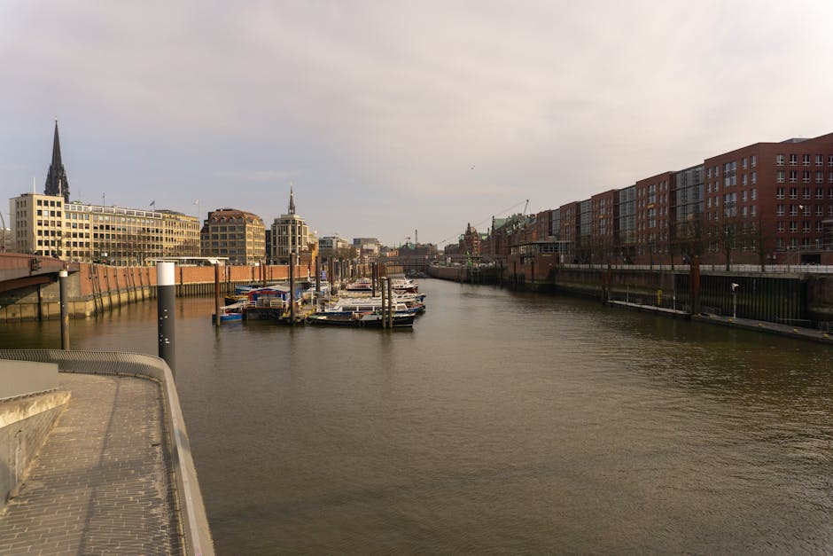 Hamburg harbor