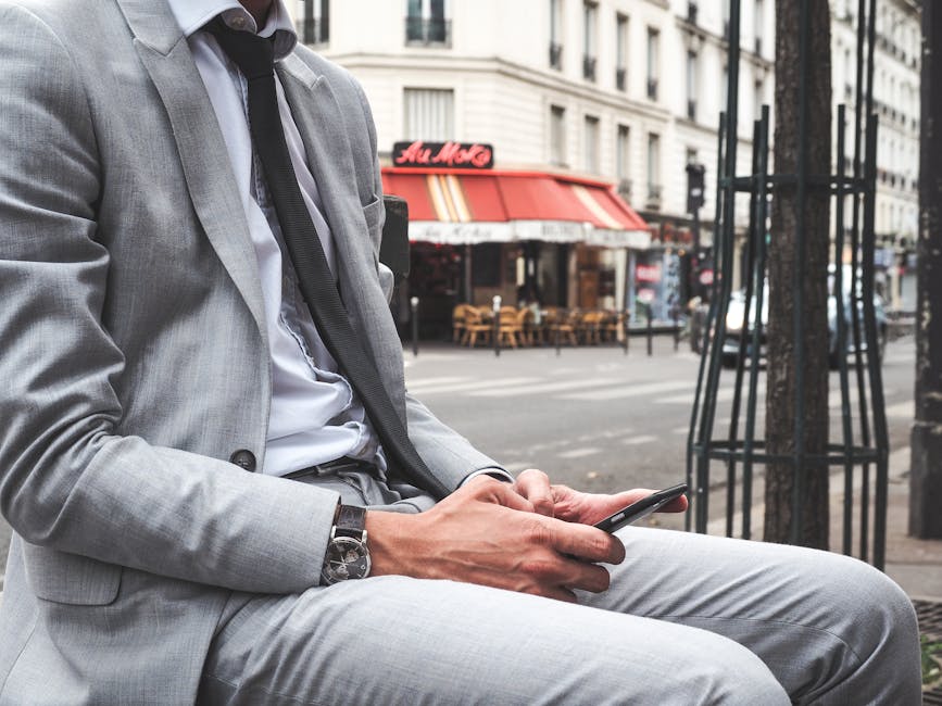 men's elegant casual wear Paris street