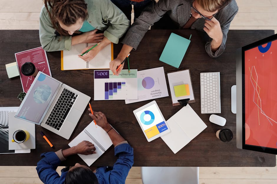 People collaborating with AI tools
