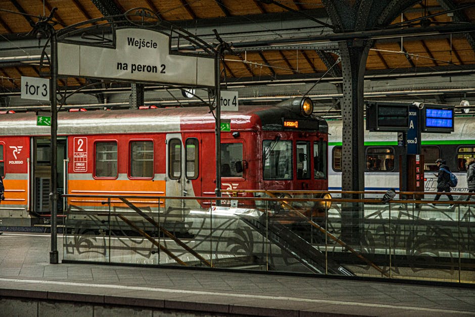 train interior Poland