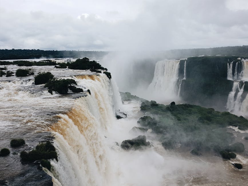 Waterfall in Brazilian national park